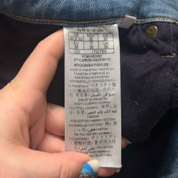 ✨Guess Mens Slim Tapered Freeform Sz 30x32 Jeans✨ - Picture 12 of 15